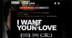 Desktop Screenshot of iwantyourlovethemovie.com